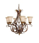 Rustic chandeliers - Feiss SONOMA VALLEY 6x60W E27 FE/SONOMAVAL6 Pendant. - product 1
