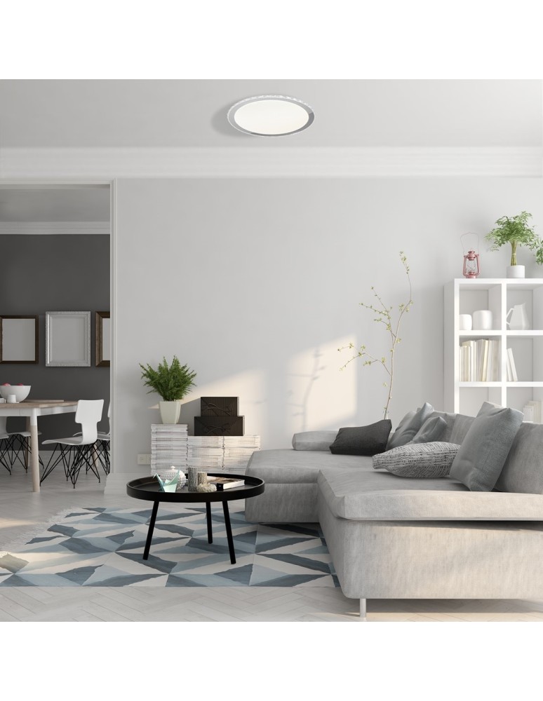 Plafonds with remote control - Milagro Plafond LAYLA 26W LED Ø400mm Dimmable+ Remote Control ML4221 - product kolory-swiatla.pl 3