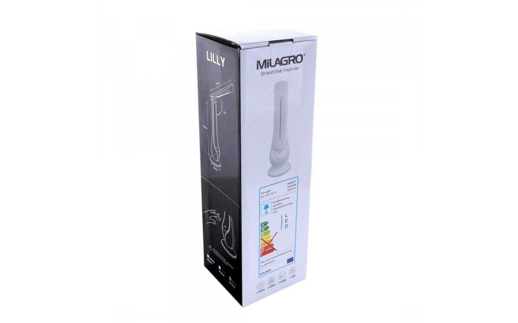 Milagro Lampka biurkowa LILLY WHITE 4W LED ML5677