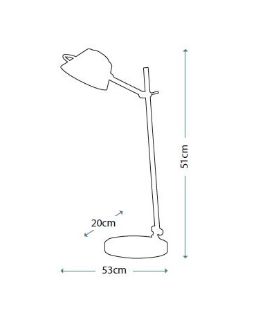 Elstead Lighting Quoizel SPENCER 1x7W LED Table QZ/SPENCER/TL WT. - product 2