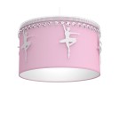 Children's pendant lamps - Milagro BALETNICA PINK 1XE27 pendant lamp MLP4974 - product 3