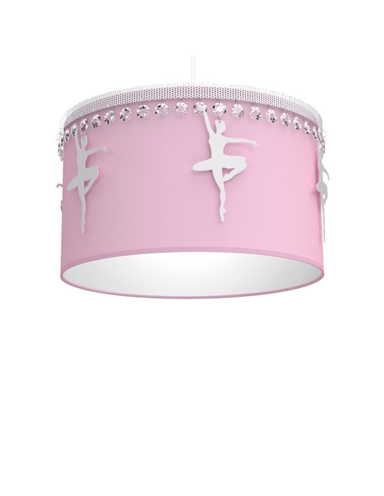 Children's pendant lamps - Milagro BALETNICA PINK 1XE27 pendant lamp MLP4974 - product kolory-swiatla.pl 3