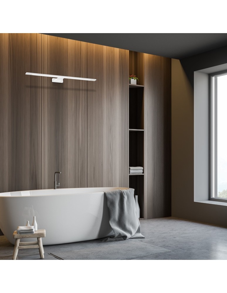 Bathroom wall lamps - Milagro SHINE WHITE 60cm 12W LED wall lamp ML5571 - product kolory-swiatla.pl 5