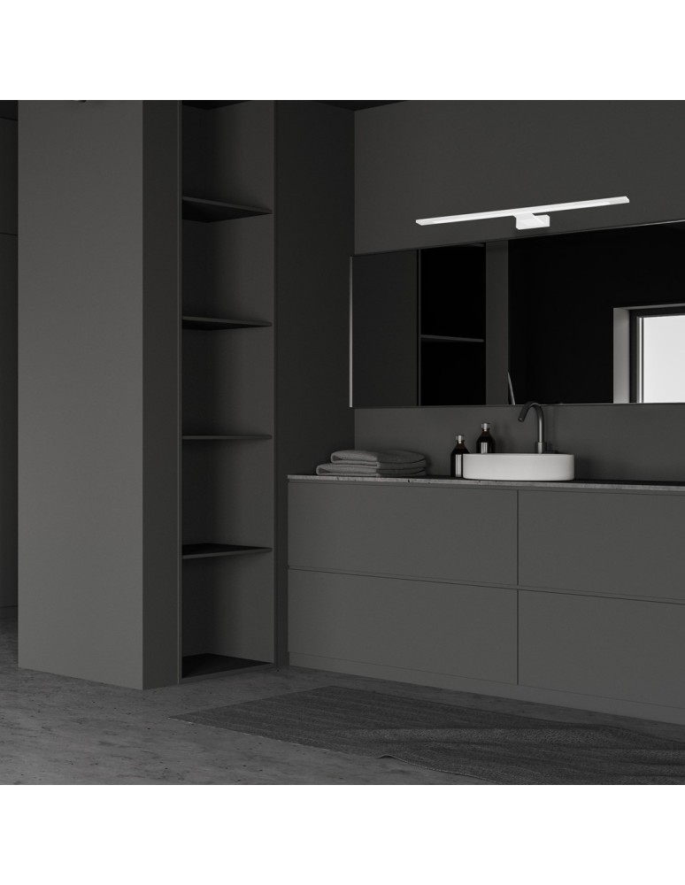 Bathroom wall lamps - Milagro SHINE WHITE 60cm 12W LED wall lamp ML5571 - product kolory-swiatla.pl 6