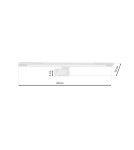 Bathroom wall lamps - Milagro SHINE WHITE 60cm 12W LED wall lamp ML5571 - product 7