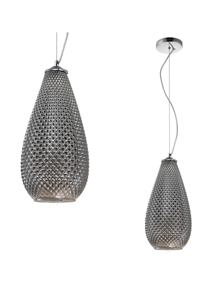 Pendant lamps - Milagro PETRA 1xE27 pendant lamp ML5480 - product kolory-swiatla.pl 1