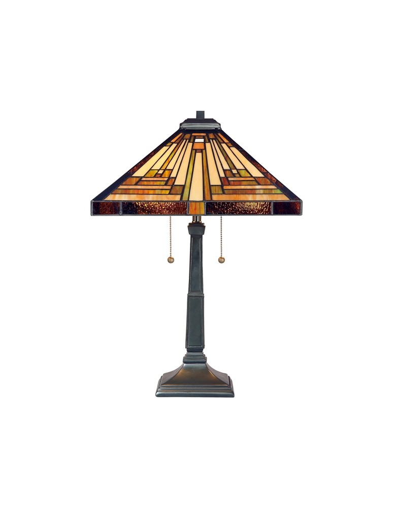 Classic table lamps - Quoizel STEPHEN 2x60W E27 QZ/STEPHEN/TL Table lamp - product kolory-swiatla.pl 1