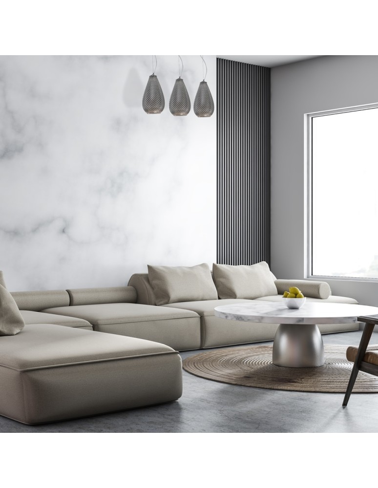 Pendant lamps - Milagro PETRA 3xE27 pendant lamp ML5481 - product kolory-swiatla.pl 4