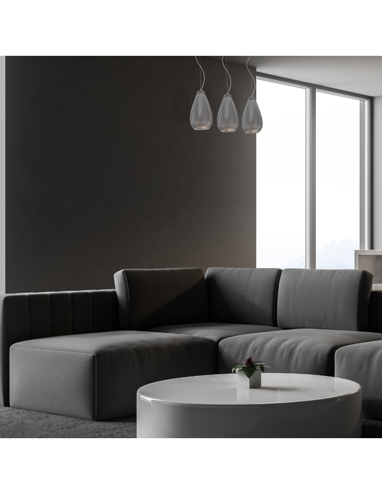 Pendant lamps - Milagro PETRA 3xE27 pendant lamp ML5481 - product kolory-swiatla.pl 5