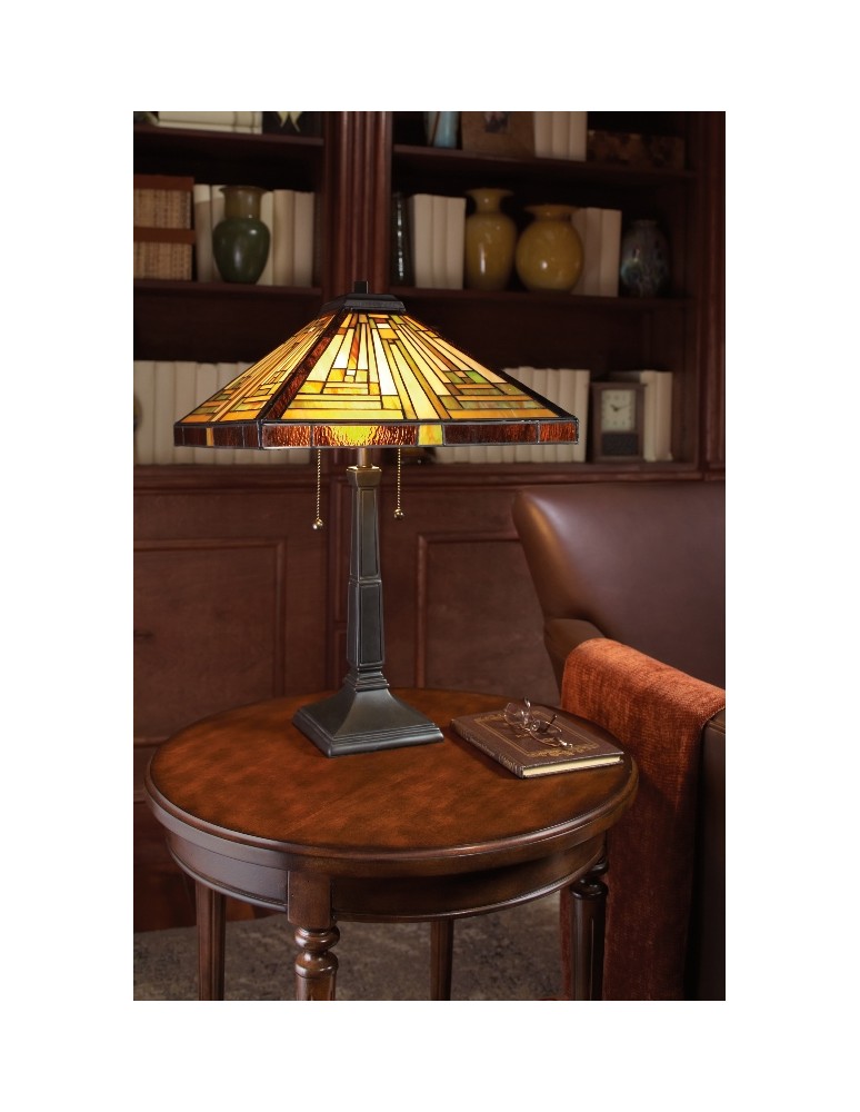 Classic table lamps - Quoizel STEPHEN 2x60W E27 QZ/STEPHEN/TL Table lamp - product kolory-swiatla.pl 2