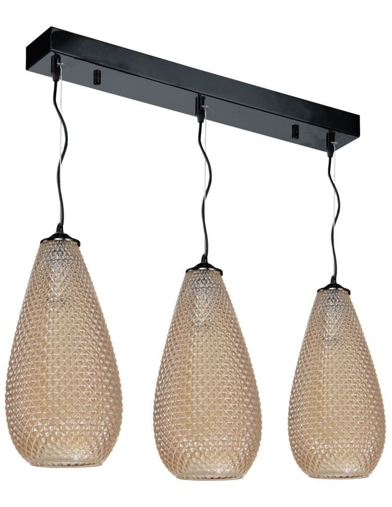 Pendant lamps - Milagro PETRA 3xE27 pendant lamp ML5483 - product kolory-swiatla.pl 10