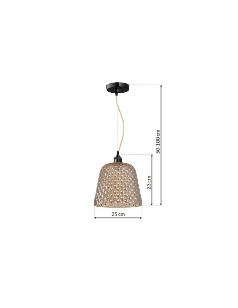 Pendant lamps - Milagro RIO pendant lamp 1xE27 ML5554 - product kolory-swiatla.pl 9