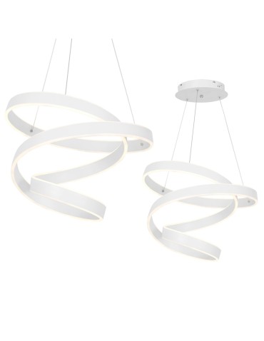 Milagro ANDROMEDA WHITE 100W LED pendant lamp ML5492