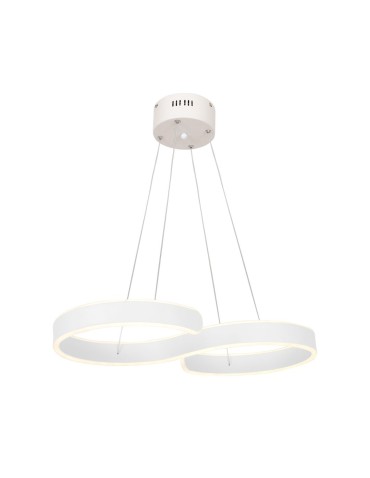 Milagro Lampa wisząca INFINITY WHITE 60W LED ML5493