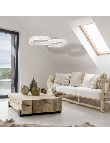 Milagro INFINITY WHITE 60W LED pendant lamp ML5493 - product 2