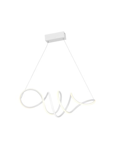 Milagro LOCA WHITE 56W LED pendant lamp ML5491