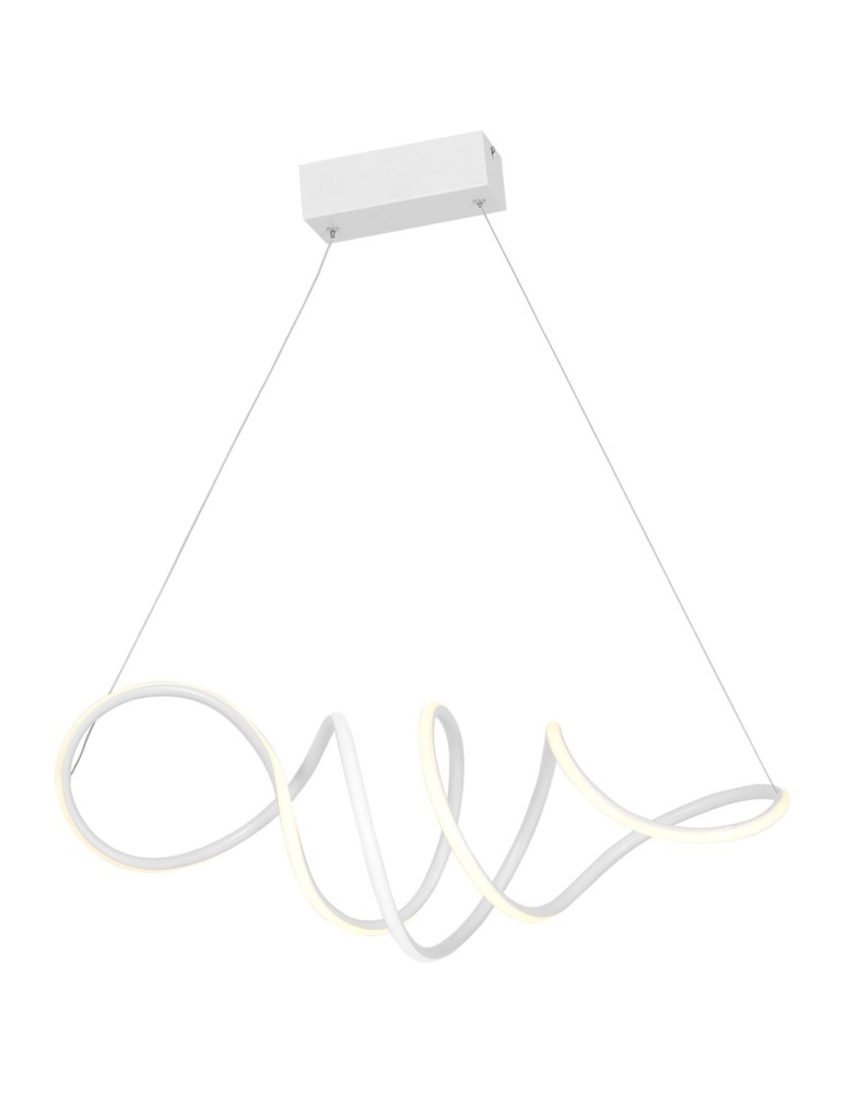 Pendant lamps - Milagro LOCA WHITE 56W LED pendant lamp ML5491 - product kolory-swiatla.pl 2