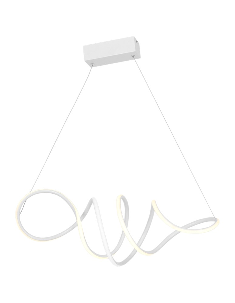 Pendant lamps - Milagro LOCA WHITE 56W LED pendant lamp ML5491 - product kolory-swiatla.pl 8