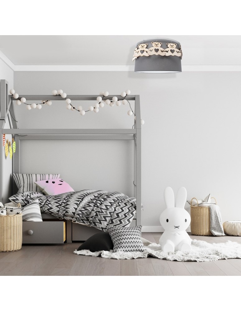 Children's ceiling lamps - Milagro ceiling lamp MISS 1xE27 MLP4962 - product kolory-swiatla.pl 5