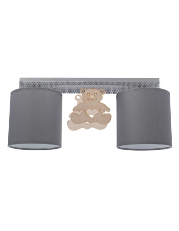 Milagro ceiling lamp teddy bear 2xE27 MLP4964