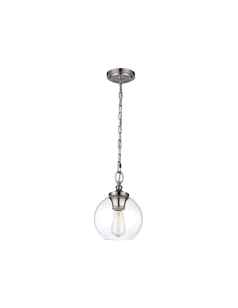 Pendant lamps - Feiss TABBY 1x60W E27 FE/TABBY/P/S Pendant - product kolory-swiatla.pl 1
