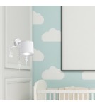 Children's wall lamps - Milagro Wall lamp BALETNICA WHITE 1xE27 MLP4966 - product 4