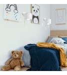 Children's wall lamps - Milagro Wall lamp BALETNICA WHITE 1xE27 MLP4966 - product 5