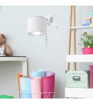 Children's wall lamps - Milagro Wall lamp BALETNICA WHITE 1xE27 MLP4966 - product 6