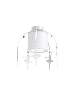 Milagro Lampa sufitowa BALETNICA WHITE 1xE27 MLP4967