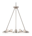 Modern chandeliers - Quoizel THEATER ROW 6x100W E27 1x35W GU10 QZ/THEATERROW6IS Pendant. - product 1