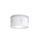 Children's ceiling lamps - Milagro BALETNICA WHITE 1xE27 MLP4970 ceiling lamp. - product 1