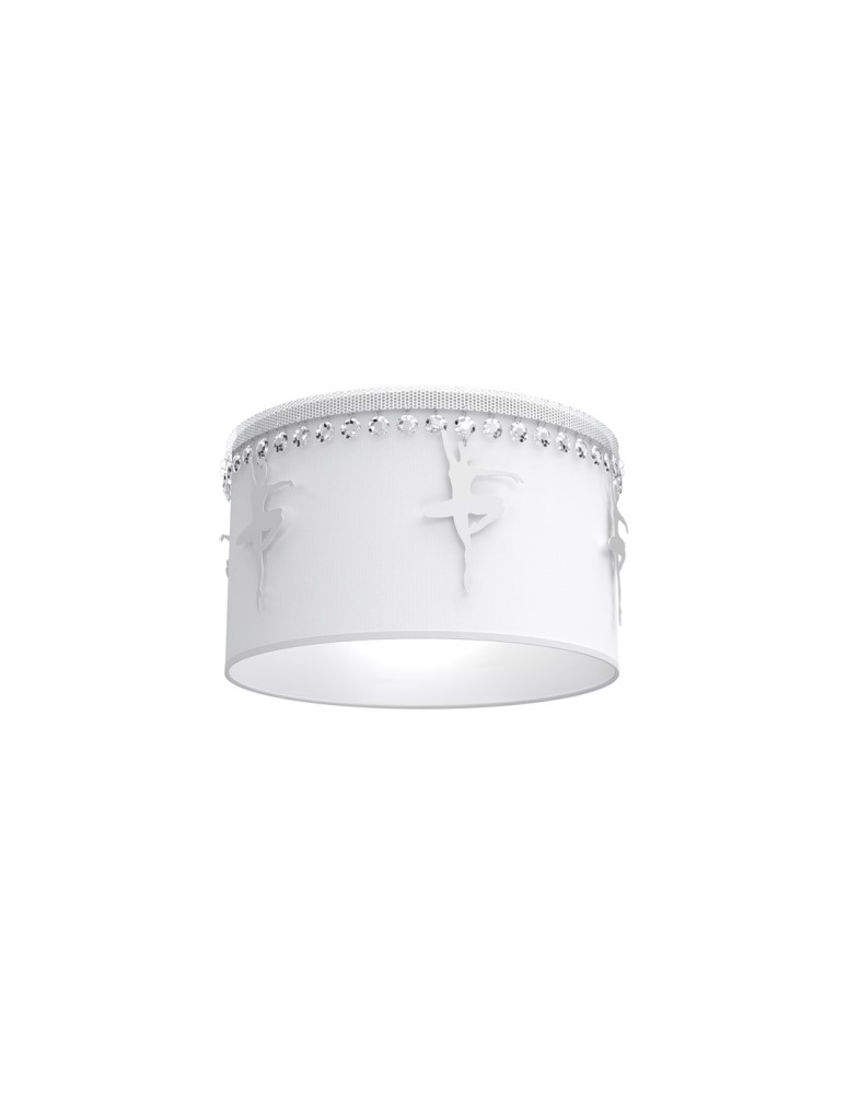 Children's ceiling lamps - Milagro BALETNICA WHITE 1xE27 MLP4970 ceiling lamp. - product kolory-swiatla.pl 1