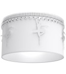 Children's ceiling lamps - Milagro BALETNICA WHITE 1xE27 MLP4970 ceiling lamp. - product 2