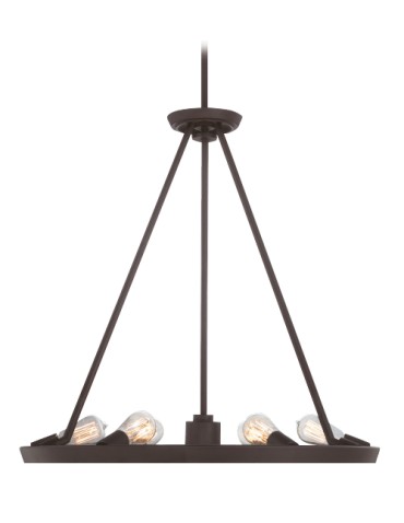 Quoizel THEATER ROW 6x100W E27 1x35W GU10 QZ/THEATERROW6WT Pendant.