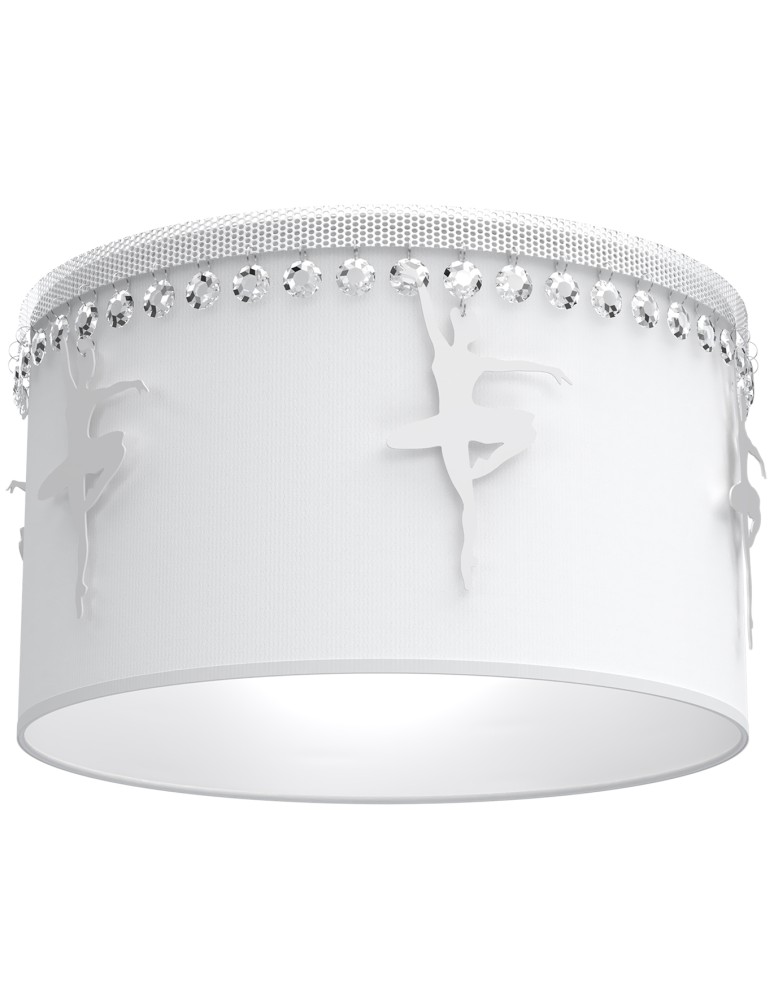 Children's ceiling lamps - Milagro BALETNICA WHITE 1xE27 MLP4970 ceiling lamp. - product kolory-swiatla.pl 8