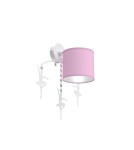 Children's wall lamps - Milagro Wall lamp BALETNICA PINK 1xE27 MLP4971 - product 1