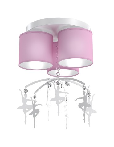 Milagro BALETNICA PINK 3xE27 MLP4973 ceiling lamp. - product 2