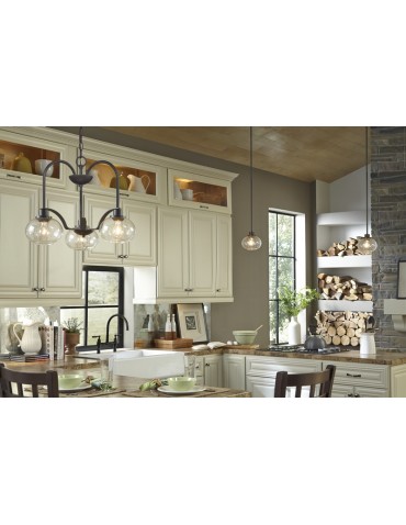 Quoizel TRILOGY 3x100W E27 QZ/TRILOGY3 Pendant. - product 2