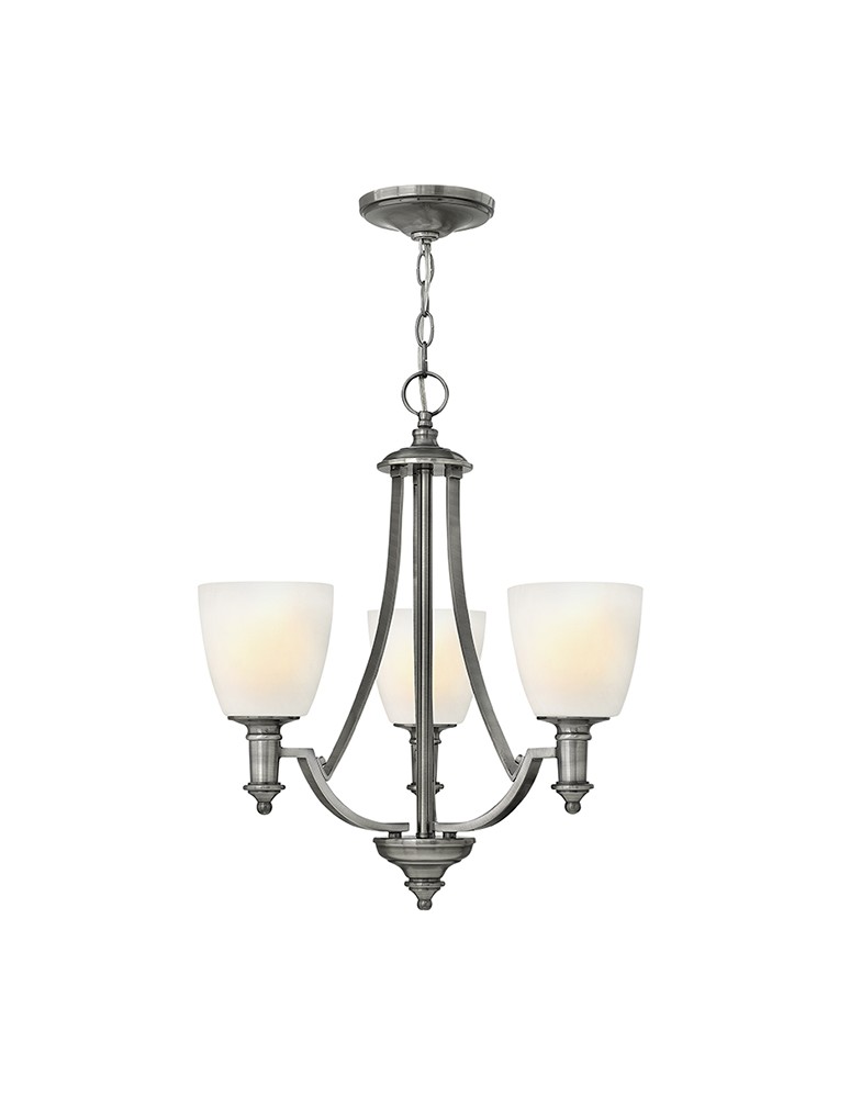 Retro chandeliers - Hinkley TRUMAN 3x60W E27 HK/TRUMAN3 Pendant. - product kolory-swiatla.pl 1