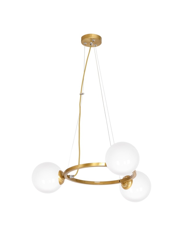 Pendant lamps spheres - Milagro VIENNA 3xE14 pendant lamp MLP5576 - product kolory-swiatla.pl 1