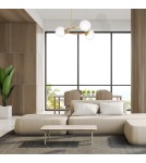 Pendant lamps spheres - Milagro VIENNA 3xE14 pendant lamp MLP5576 - product 6