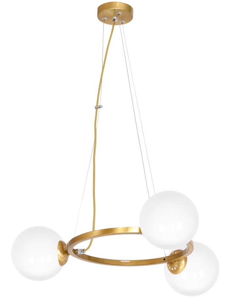 Pendant lamps spheres - Milagro VIENNA 3xE14 pendant lamp MLP5576 - product kolory-swiatla.pl 10