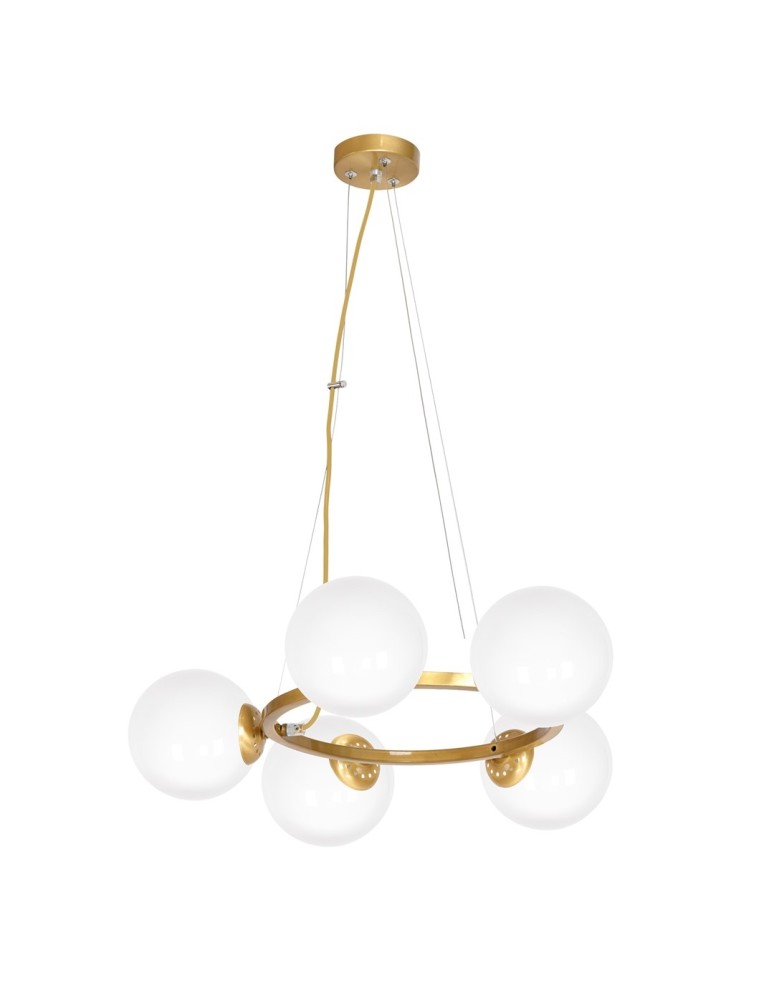 Pendant lamps spheres - Milagro VIENNA 5xE14 pendant lamp MLP5577 - product kolory-swiatla.pl 1