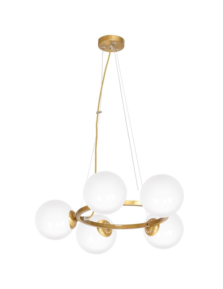 Pendant lamps spheres - Milagro VIENNA 5xE14 pendant lamp MLP5577 - product kolory-swiatla.pl 2