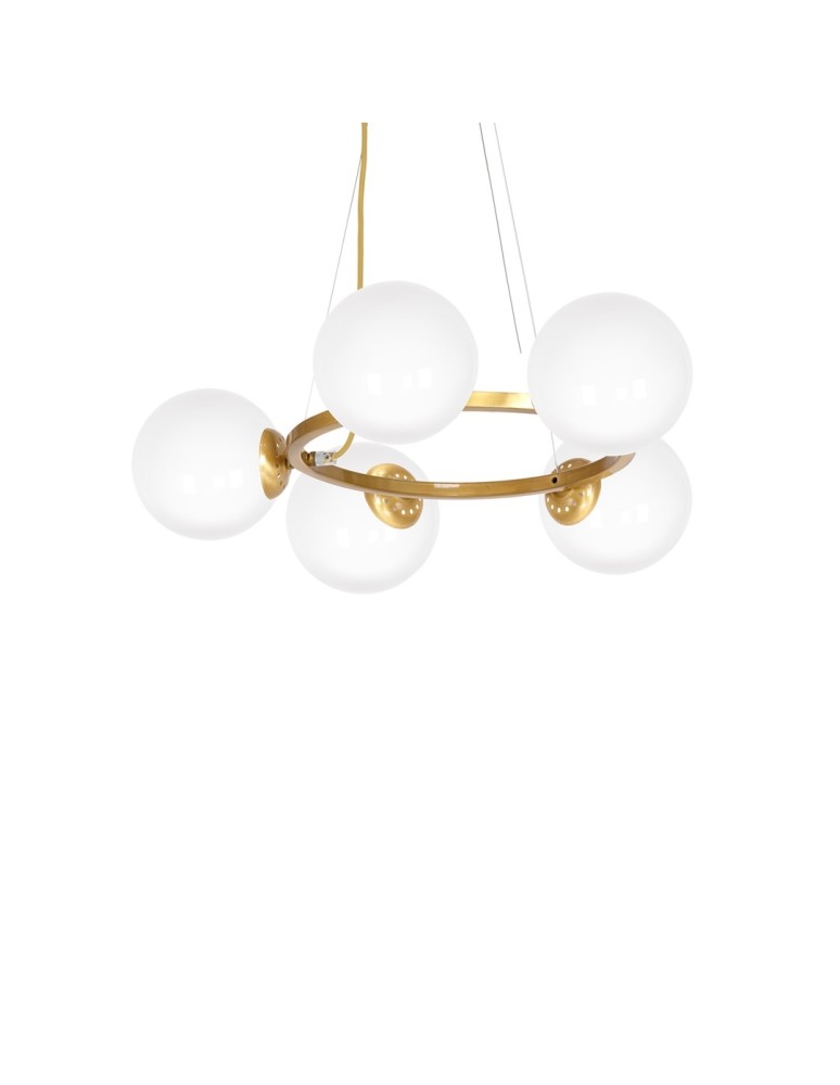 Pendant lamps spheres - Milagro VIENNA 5xE14 pendant lamp MLP5577 - product kolory-swiatla.pl 3