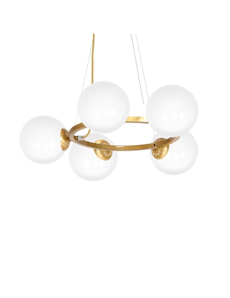 Pendant lamps spheres - Milagro VIENNA 5xE14 pendant lamp MLP5577 - product kolory-swiatla.pl 4
