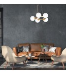 Pendant lamps spheres - Milagro VIENNA 5xE14 pendant lamp MLP5577 - product 6