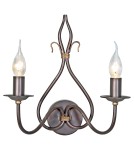 Chandelier wall lamps - Elstead Lighting Interior Wall lamp WINDEMERE 2x60W E14 WM2. - product 1