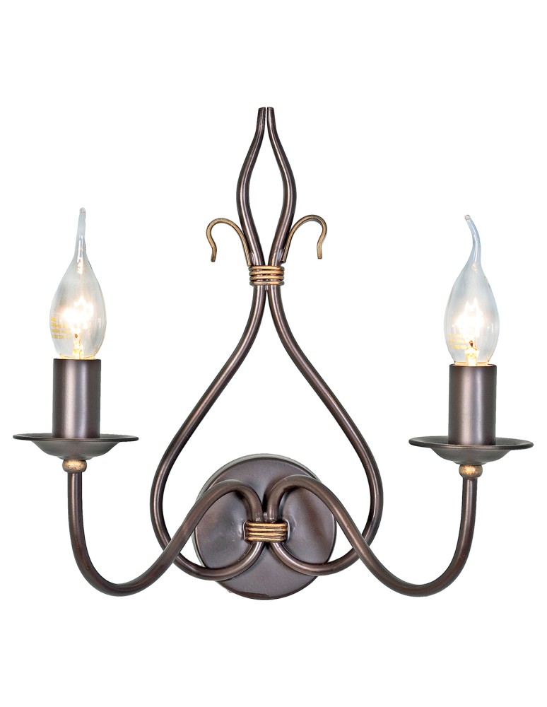 Chandelier wall lamps - Elstead Lighting Interior Wall lamp WINDEMERE 2x60W E14 WM2. - product kolory-swiatla.pl 1