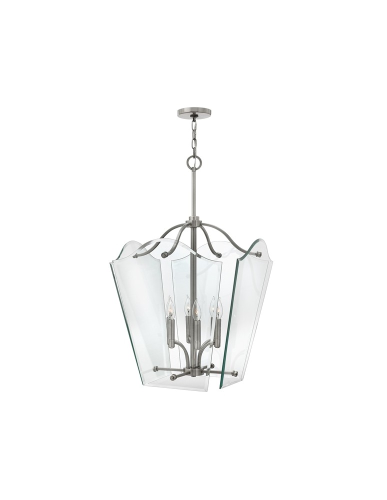 Chandeliers - Hinkley Pendant WINGATE 6x60W E27 HK/WINGATE/P/L - product kolory-swiatla.pl 1